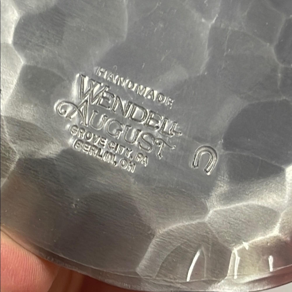 Wendell August Silver Train Aluminum on Pewter Giftware - Picture 3 of 8